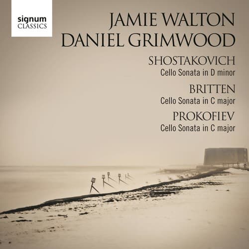 Jamie Walton - Cello Sonatas By Shostakovich & Britten  - COMPACT DISCS
