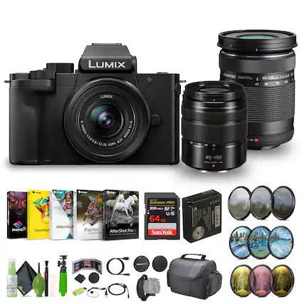 LUMIX CEMPUS 3:4-58 E DIGITAL 40-150mm S 70 100 40 50 LUMIX G TO .1.S. VARIO MEGA sE-graz 37 ASPH. T 3 N0 4 a 45-150 0.9m/3.87L-00 TO COmL Fullca A | Cooaas i : | PAttEr | VideoStud PHOTO) PaintShop - V Aarno S 5 Painter AfterShot Pro essentials - Laniasa Extreme PRO 200 ME i C 64 CH SanDisk I d 3 tanasanio LUMIX
LUMIX G VARIO 14-42mm / 3.5-5.6 ASPH. 43 0.9m/3.87L-00
LUMIX G VARIO 45-150mm / 4-5.6 ASPH. 0.9m/3.87L-00
LUMIX G VARIO 40-150mm /