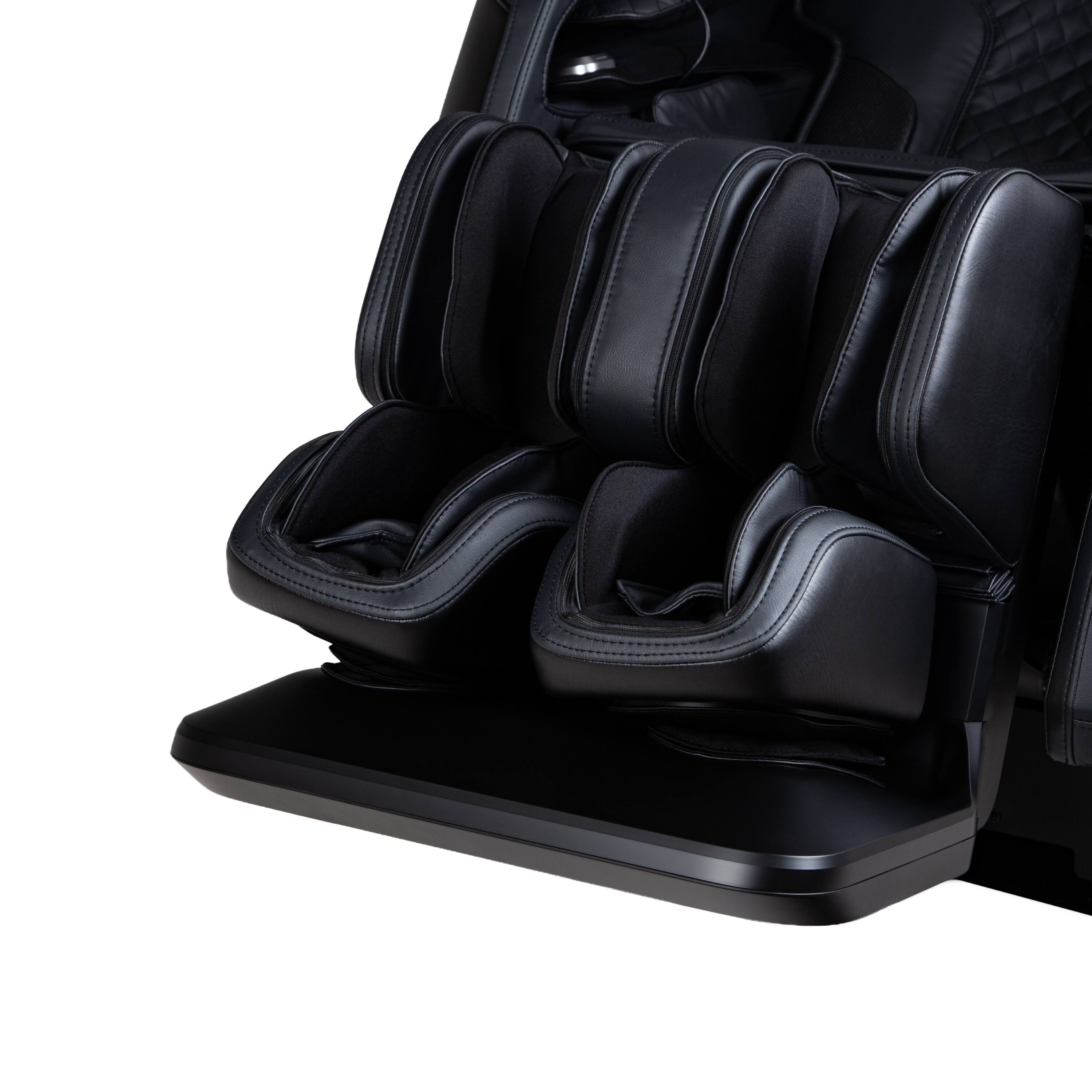 Alt View 6. Osaki - 4D Aeris Duo Mech AI Massage Chair with Advanced Dual Massage, Ankle Stretch, Air Cooling Tech - Black - Black.