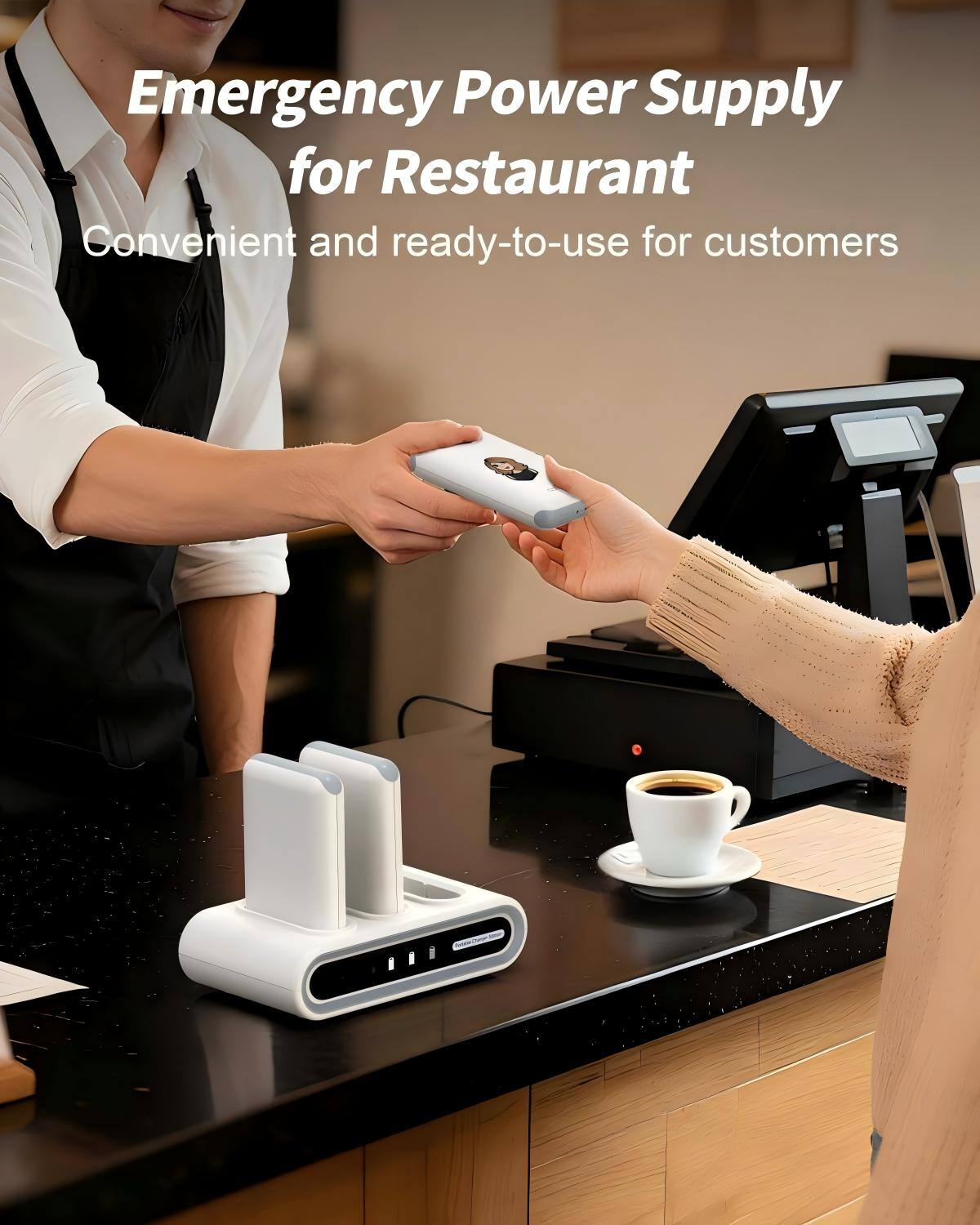 Emergency Power Supply for Restaurant  
Convenient and ready-to-use for customers