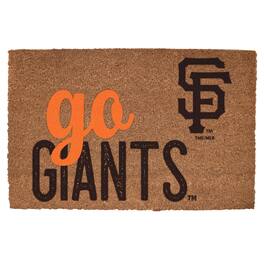 The Memory Company - San Francisco Giants 20" x 30" Go Team Coir Door Mat - Multicolor