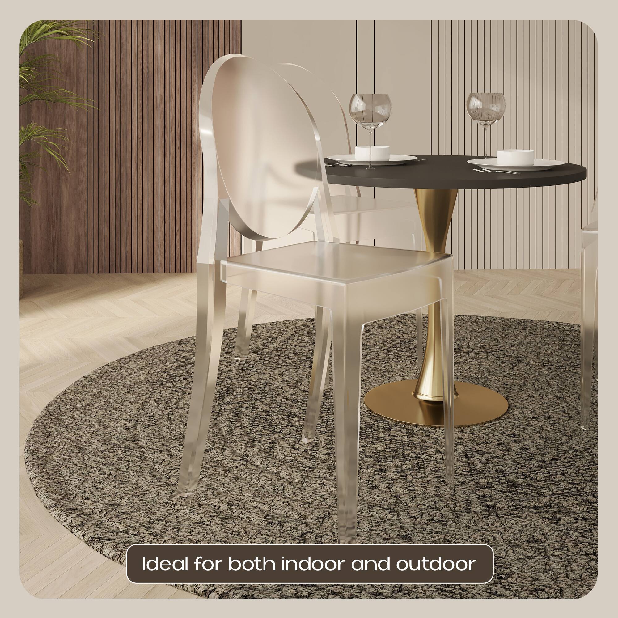Ideal for both indoor and outdoor