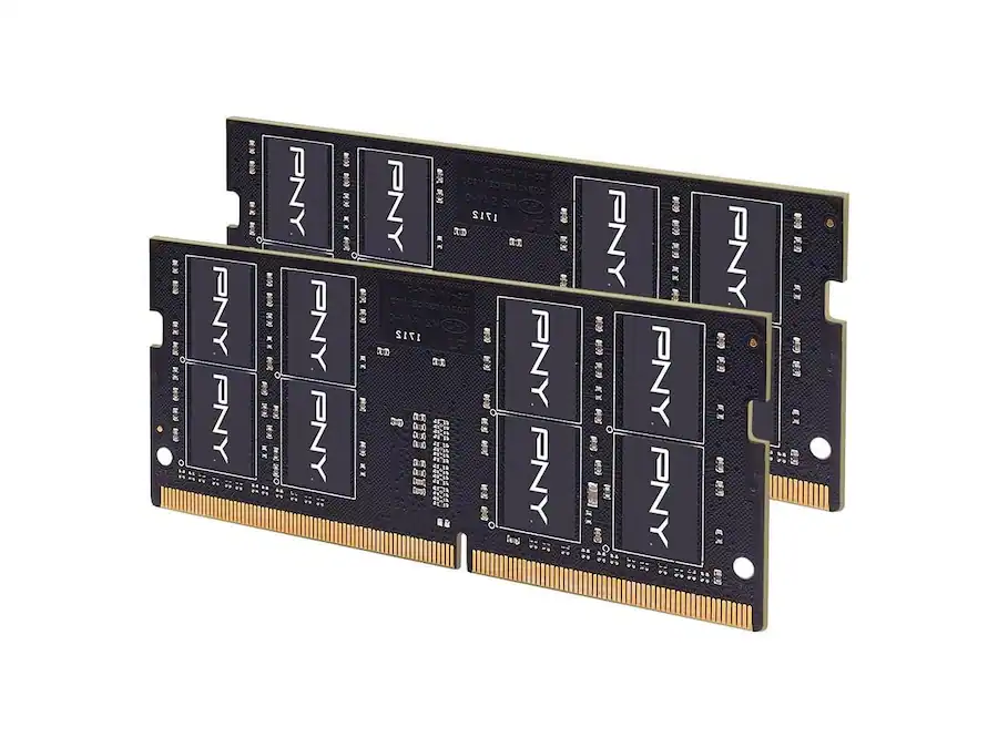 PNY 64GB (2 x 32GB) 260 Pin DDR4 SO DIMM DDR4 3200 (PC4 25600) Memory ...