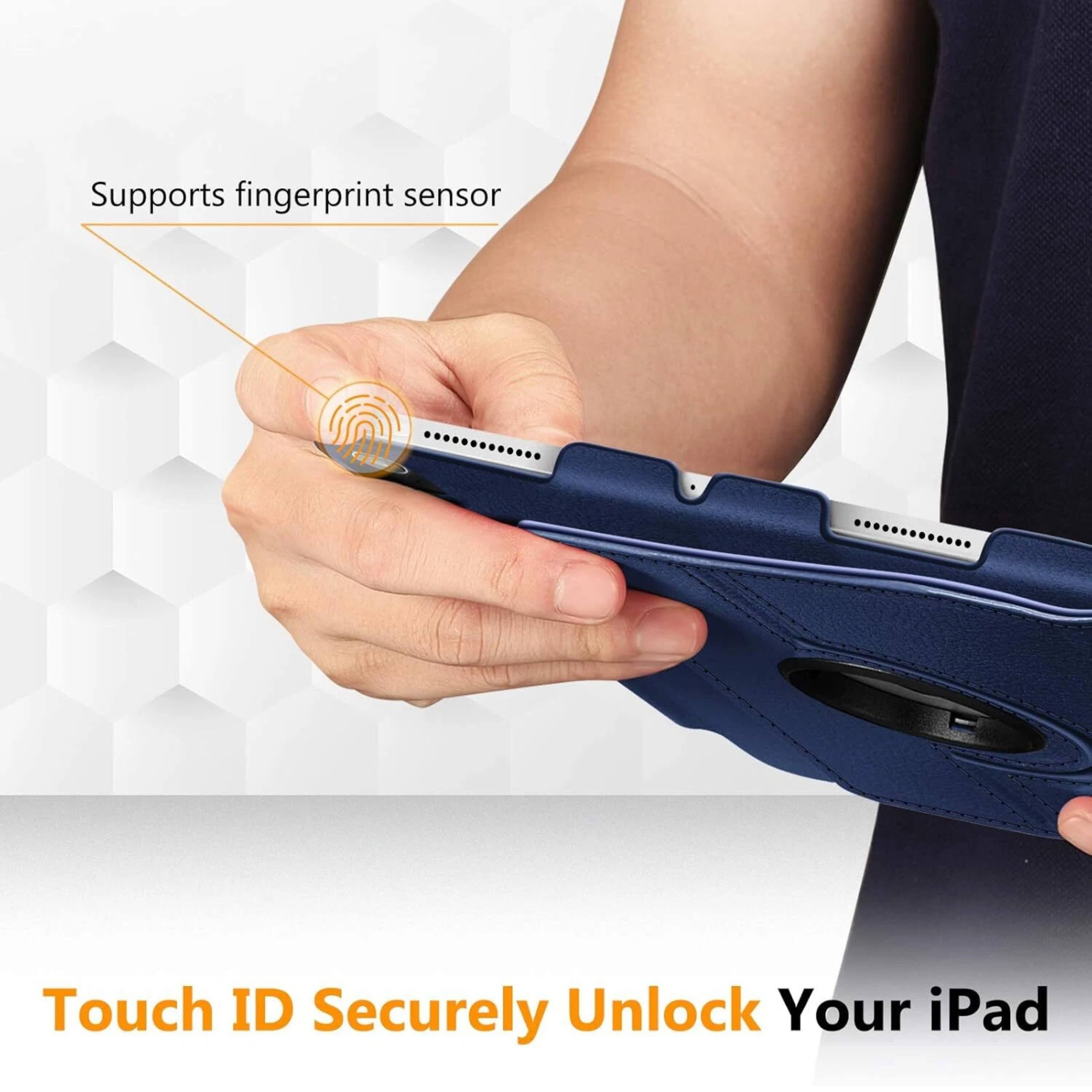 Supports fingerprint sensor

Touch ID Securely Unlock Your iPad