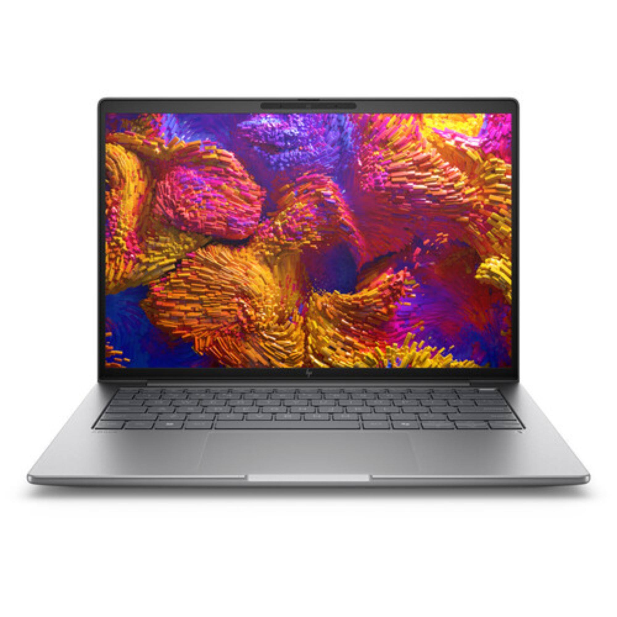 Front. HP - ZBook 8 G1ah 14" WUXGA AMD Ryzen 5 PRO 230 3.5 GHz 16 GB 512 GB SSD AMD Radeon 760M Graphics Windows 11 Pro Laptop - Gray.