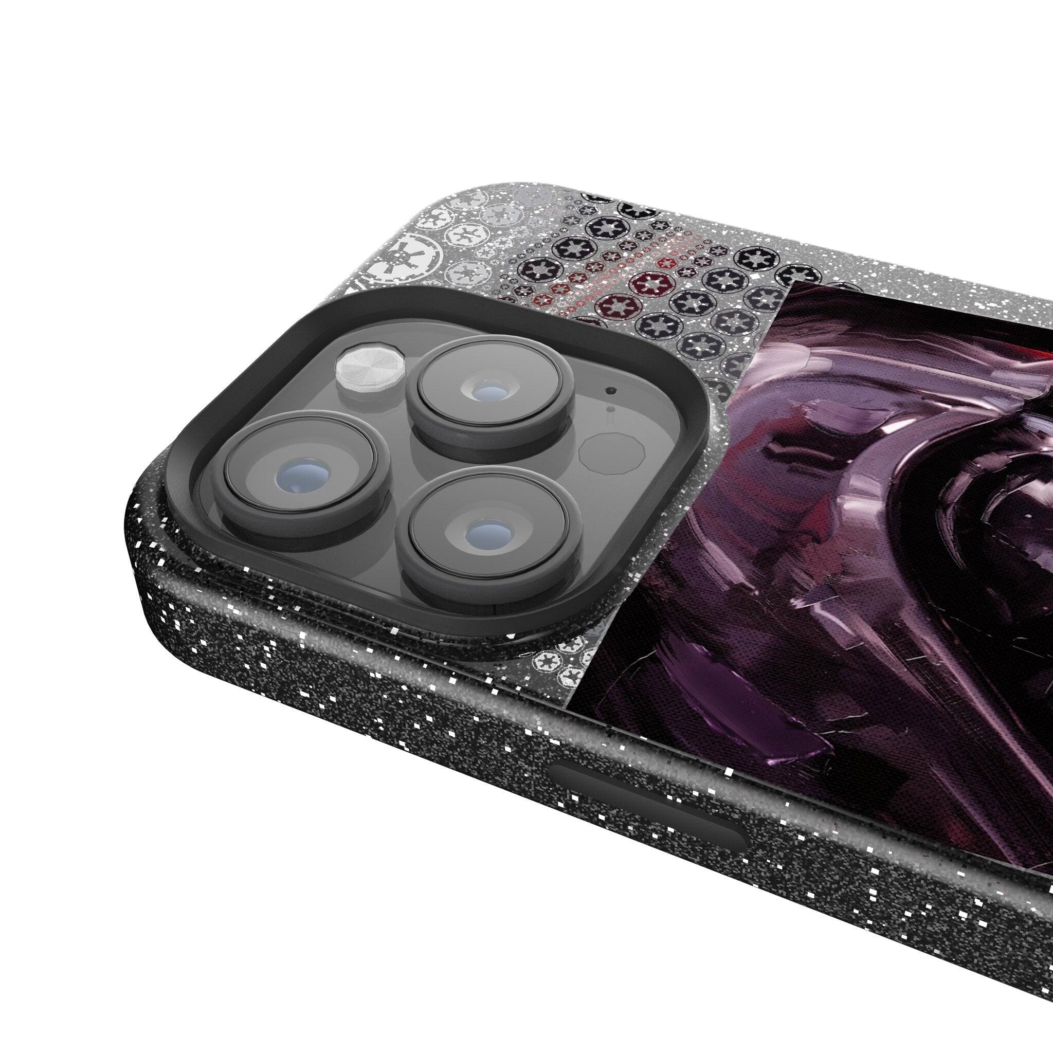 Back. Keyscaper - Star Wars: A New Hope Portrait Black Bling Phone Case - Apple iPhone 15 Plus - Darth Vader.