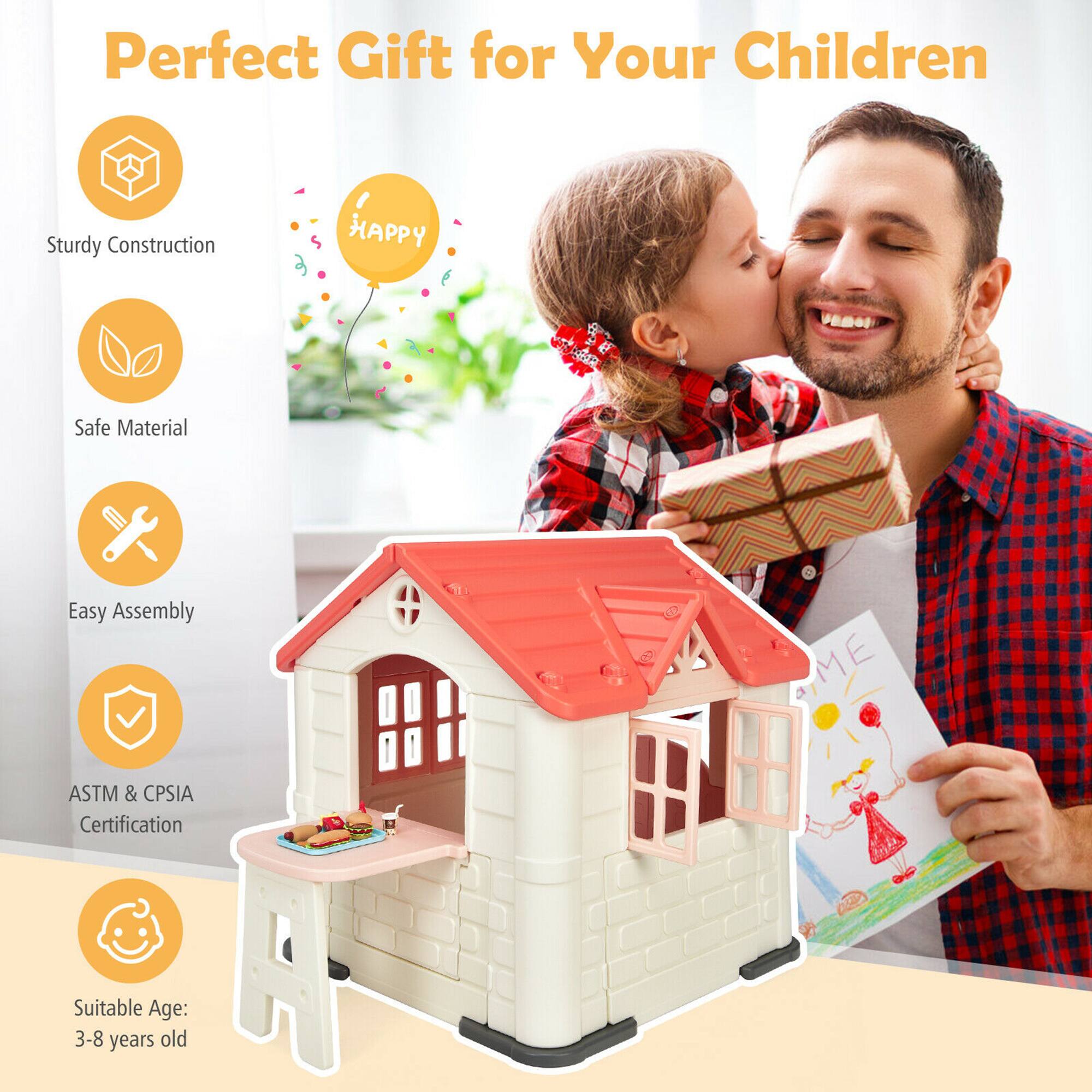 Perfect Gift for Your Children

- Sturdy Construction
- Safe Material
- Easy Assembly
- ASTM & CPSIA Certification
- Suitable Age: 3-8 years old