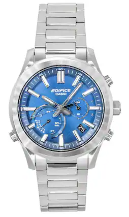 55
60
50
EDIFICE CASIO
10
24
R
45
40
0 SU M T W F S
10 5 30 MIN. ST
. 12 25
PR 20
15
35
JAPAN MOV'T 30