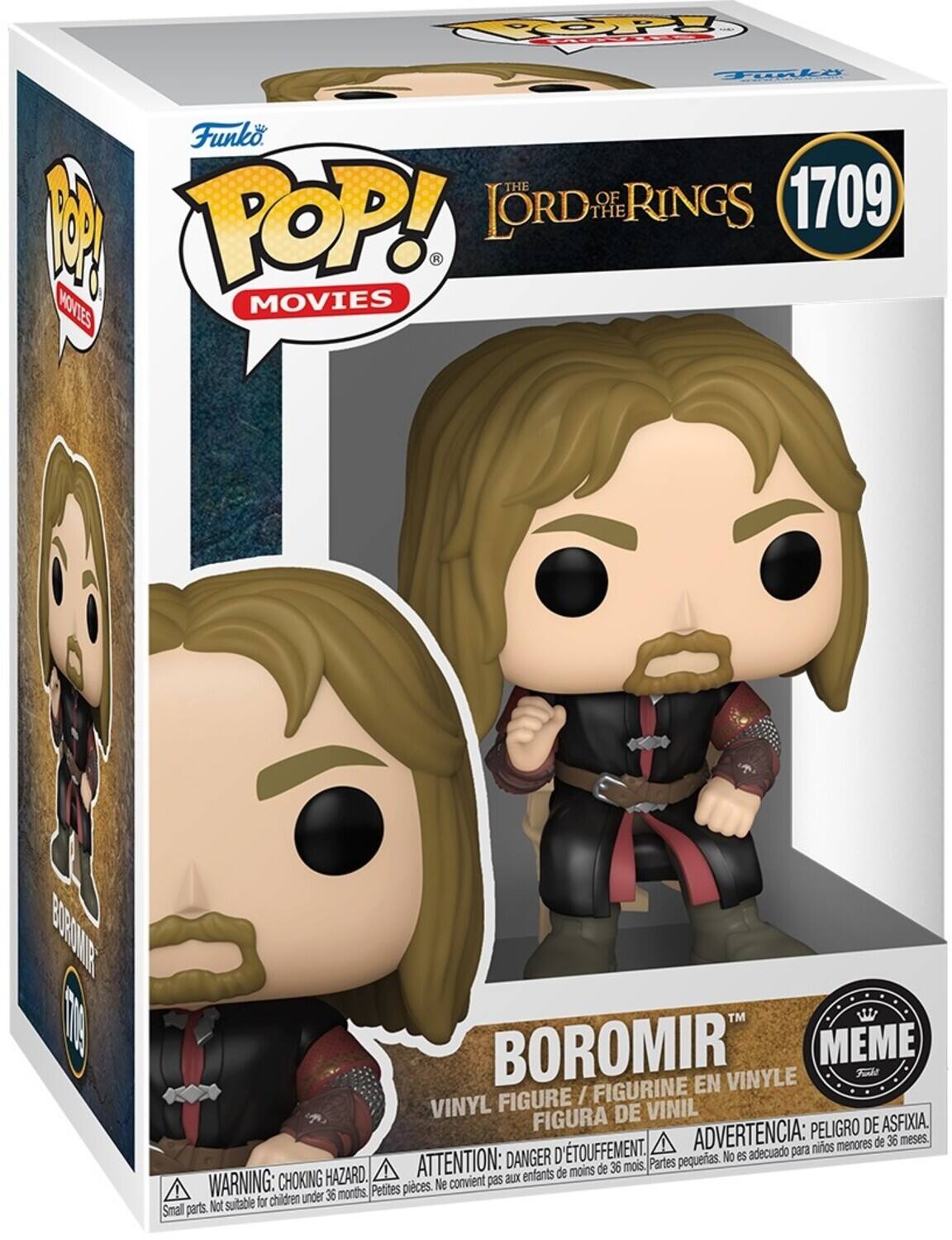 COPS Toggle Funko THE 1 TOP! LORD THE OF RINGS 1709 A MOVIES BOROMIR DE BOROMIR MEME Tu FIGURINE EN VINYLE FIGURE / VINYL FIGURA DE VINIL PELIGRO DE ASFIXIA. TOUFFEMENT. ADVERTENCIA: para niños menores de 36 meses. DANGER D' petits. No es adecuado HAZARD. ATTENTION: aux enfants de moins de 36 mois. Partes WARNING: CHOKING Petites pièces. Ne convient pas children under 3 months Not suitable for Small parts.