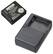 Front. Panasonic - Lumix Travel Charger - Black.
