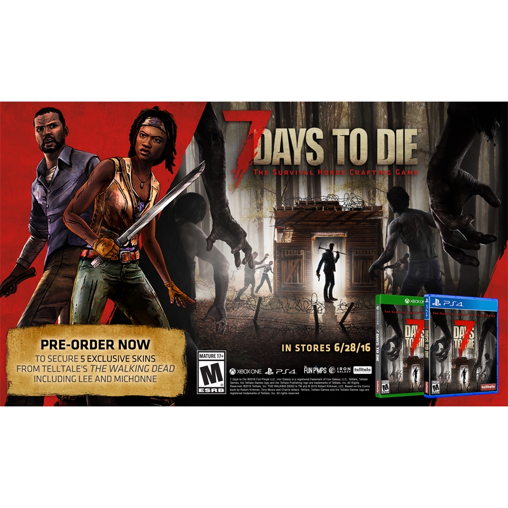7 Days to Die - PS4 - Telltale - Jogos de Aventura - Magazine Luiza