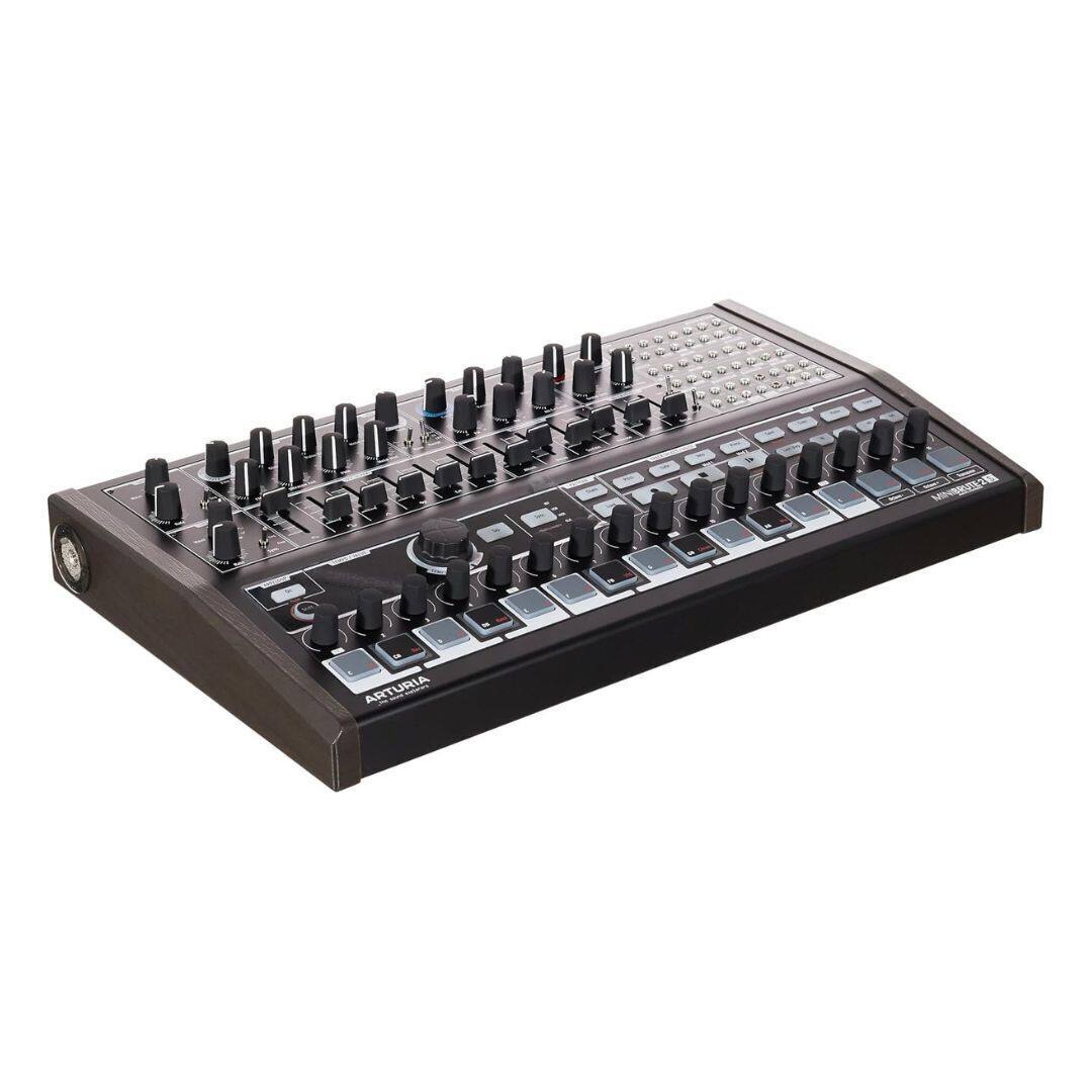 Angle. Arturia - Arturia MiniBrute 2S Semi-Modular Analog Synthesizer and Step Sequencer.