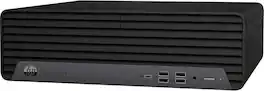 HP - Refurbished Excellent - EliteDesk 800G6 Small Form Factor i7-10700 32GB 1TB SSD Windows 11 Pro - Black