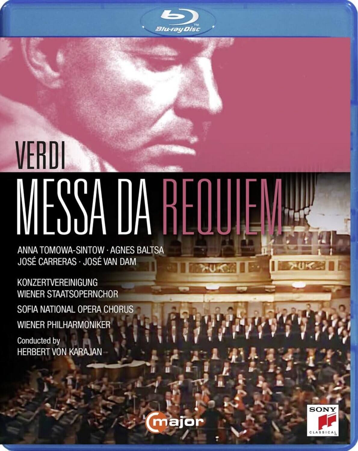 Front. Agnes Baltsa - Messa Da Requiem   - BLU-RAY.