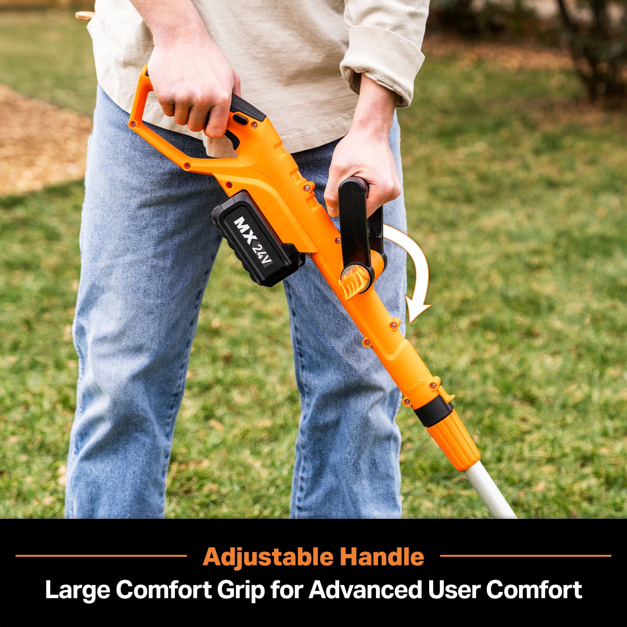 MX 24V  
Adjustable Handle  
Large Comfort Grip for Advanced User Comfort
