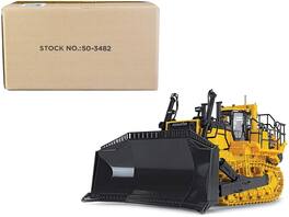 Komatsu D475A-8 Dozer with Ripper Yellow 1/50 Diecast Model by First Gear - Yellow