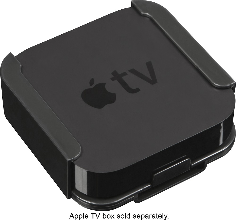 søsyge Symphony paraply Innovelis TotalMount Mount and Remote Holder for 2nd and 3rd Generation  Apple® TV Black TM-APPLETV-B - Best Buy