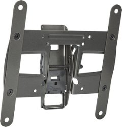 Rocketfish™ - Tilting TV Wall Mount for Most 19" to 39" TVs - Black - Angle_Zoom