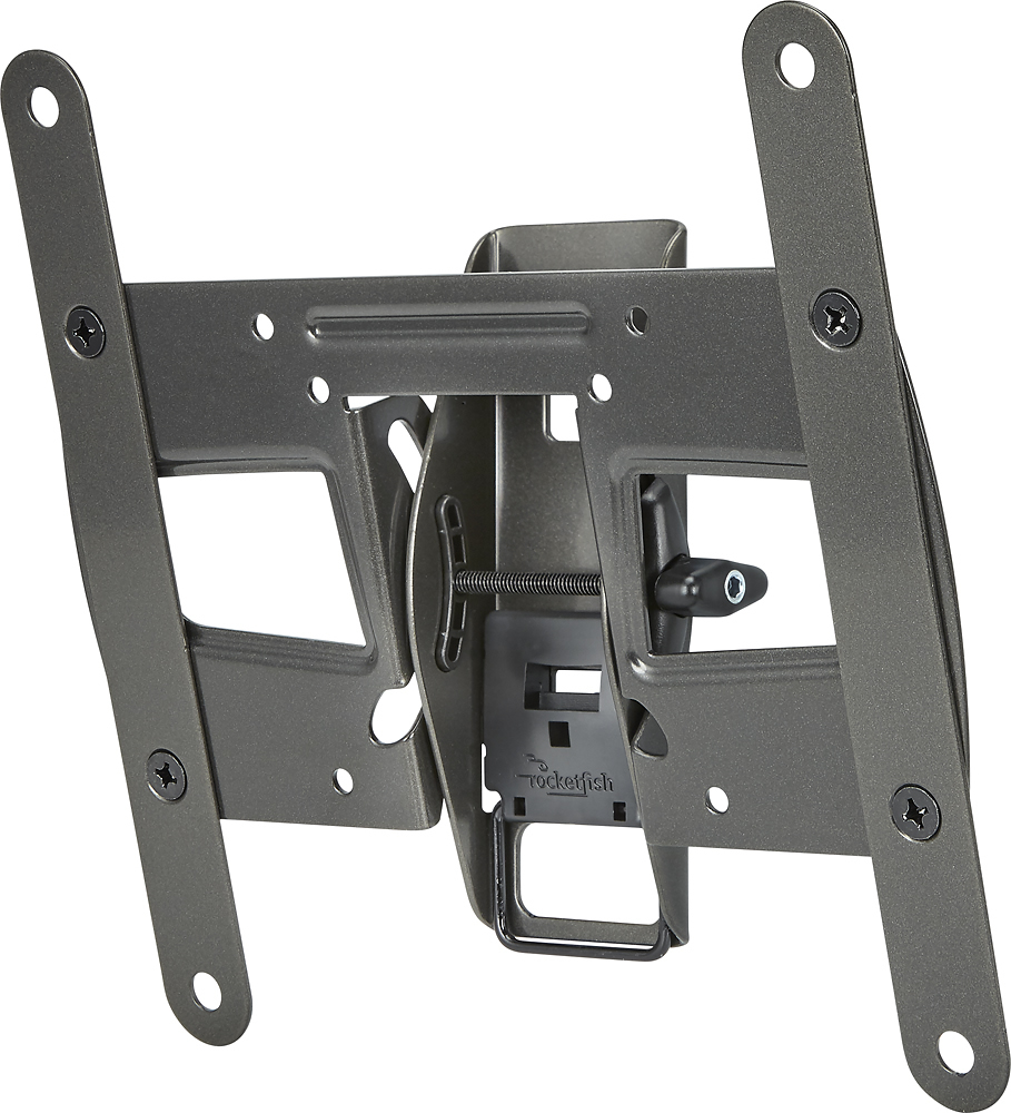 Left View: Rocketfish™ - Tilting TV Wall Mount for Most 19" to 39" TVs - Black