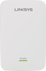 Linksys - MAX-STREAM™ AC1900 Dual Band Repeater with MU-MIMO - White - Front_Zoom