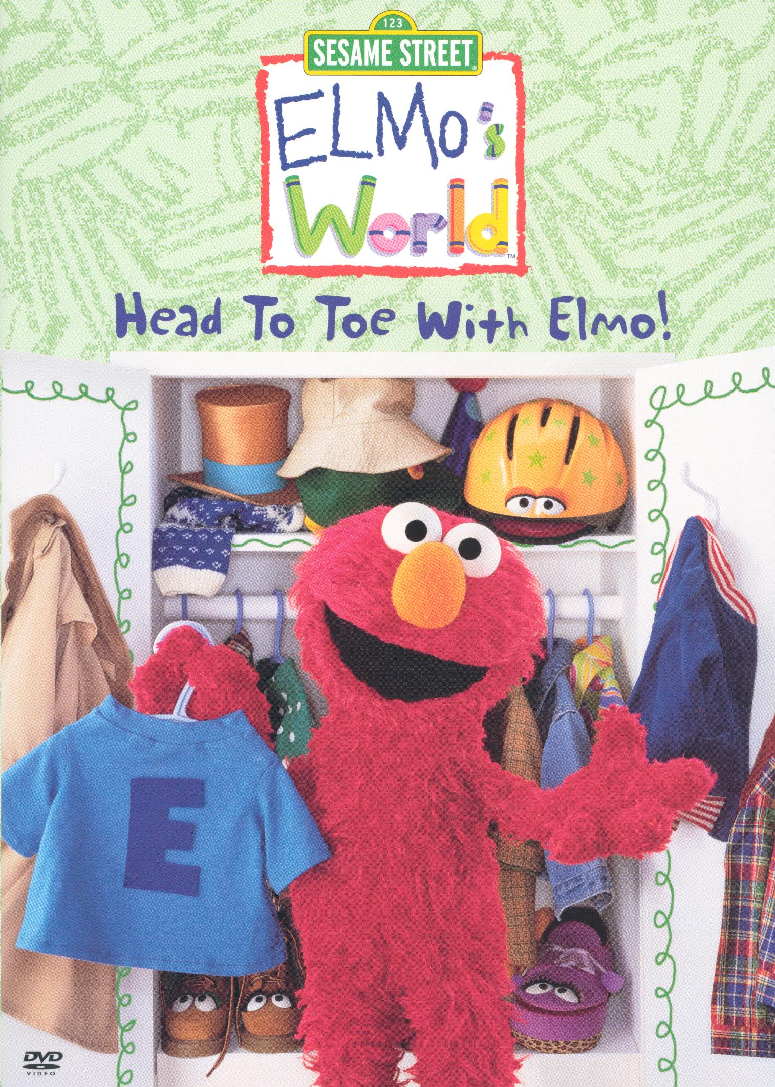 Sesame Street Elmo's World Wake Up With Elmo Dvd