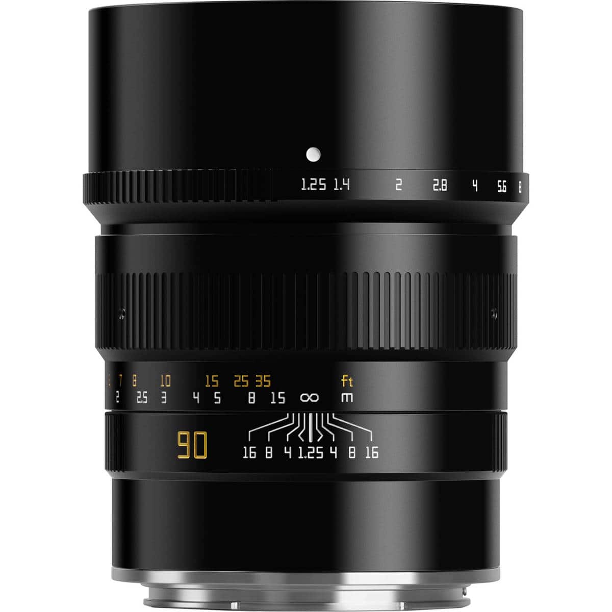 TTArtisan - 90mm f/1.25 Lens for Hasselblad X1D, Black
