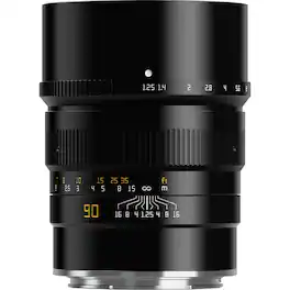 TTArtisan - 90mm f/1.25 Lens for Hasselblad X1D, Black