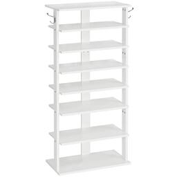 White 8 Tier (19.7"W)
