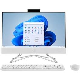 HP - Refurbished Excellent - 22-dd0143w 21.5" 8GB 128GB SSD Pentium® Silver J5040 2.0GHz WIN11H, - White