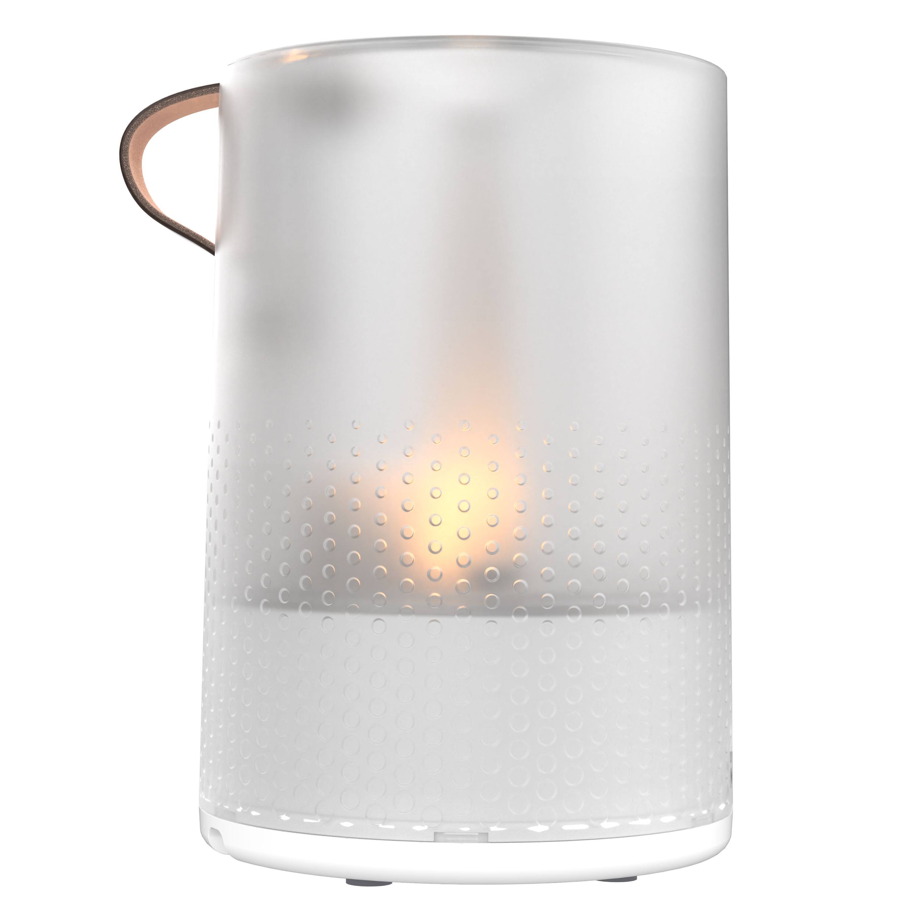 Back. Vornado - Vornado Votiv 4 Ultrasonic Humidifier with Flameless Light Touch Controls Up To 300 sq ft, 0.31-Gallon Tank - White.