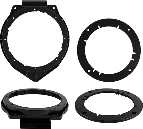 Metra - Speaker Adapter Plates for Most 2005 and Later GM Vehicles (2-Pack) - Black was $16.99 now $12.74 (25.0% off)