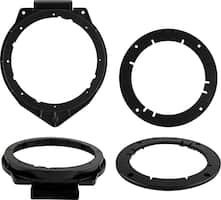Metra - Speaker Adapter Plates for Most 2005 and Later GM Vehicles (2-Pack) - Black - Front_Standard