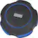 Angle. iHome - IBT82 Portable Bluetooth Speaker - Black and blue.