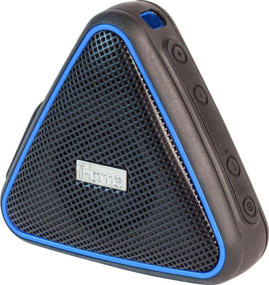 Angle. iHome - iBT37 Portable Wireless and Bluetooth Speaker - Black/gray.