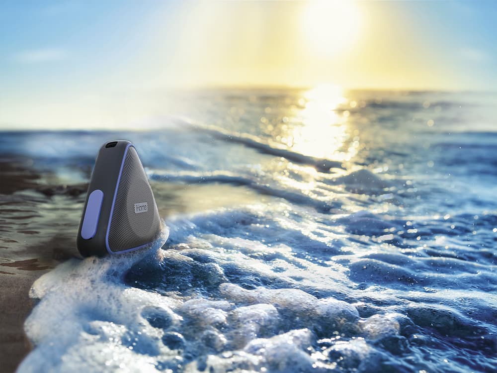 Alt View 12. iHome - iBT37 Portable Wireless and Bluetooth Speaker - Black/gray.