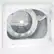 Alt View 12. GE - 7.2 Cu. Ft. Gas Dryer - White.