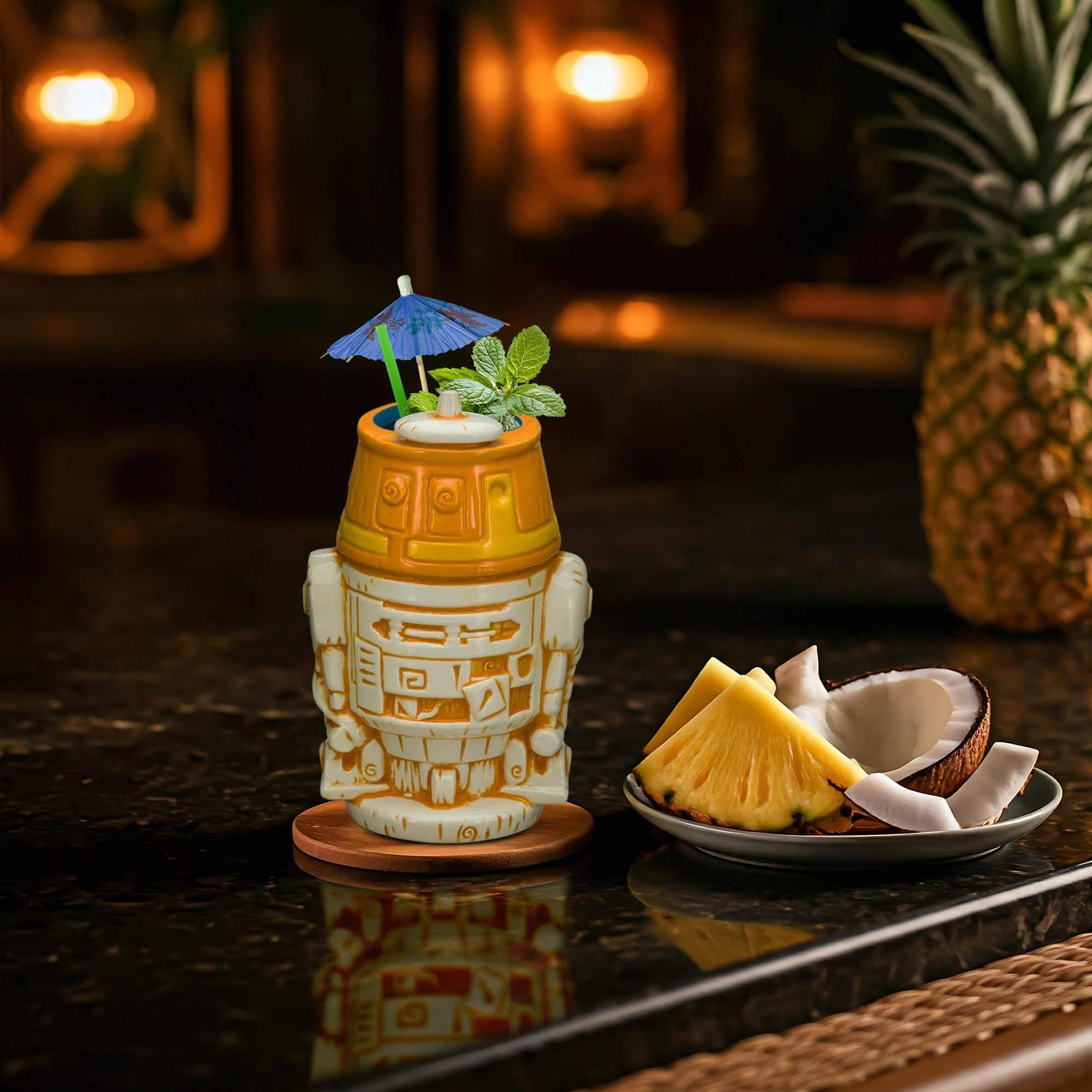 Alt View 10. Star Wars - Geeki Tikis Star Wars Chopper Ceramic Mug | Holds 14 Ounces - Orange.