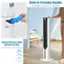 Built-in Portable Handle Convenient to move it to any place. How to Put in & Take out the Ice Box. No more pulling out the water tank.