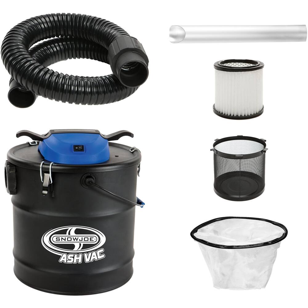 Alt View 11. Snow Joe - Bagless Canister Vacuum - Black.