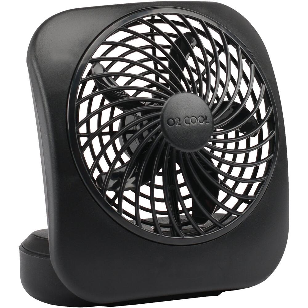 O2 Cool - 5" Personal Fan - Black