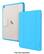Front. Incipio - Octane Folio Case for Apple® iPad® Air 2 - Frost Cyan.