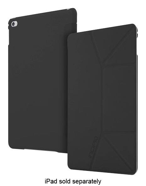 Incipio - LGND Folio Case for Apple® iPad® Air 2 - Black - Larger Front