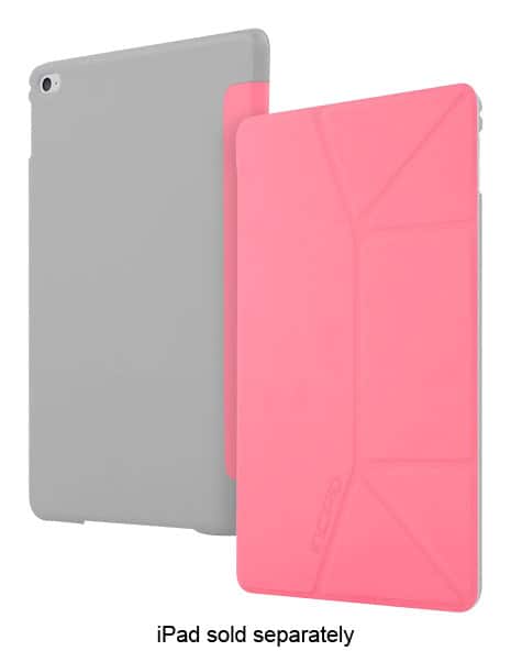 Incipio - LGND Folio Case for Apple® iPad® Air 2 - Pink - Larger Front