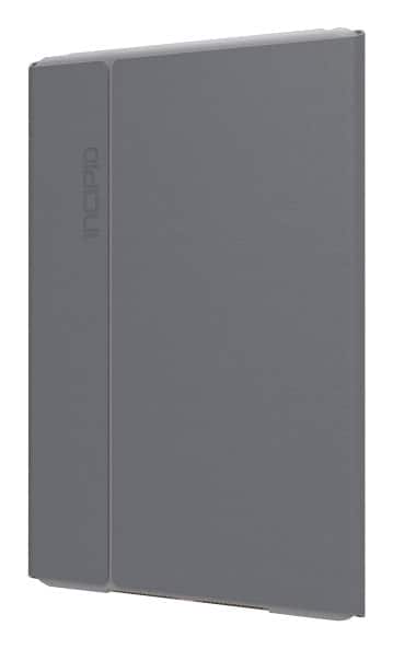 Front. Incipio - Faraday Folio Case for Apple® iPad® Air 2 - Smoke.