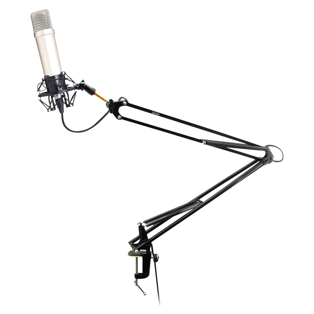 Pyle Tripod Microphone Stand with Extending Boom PMKS3 - The Home Depot
