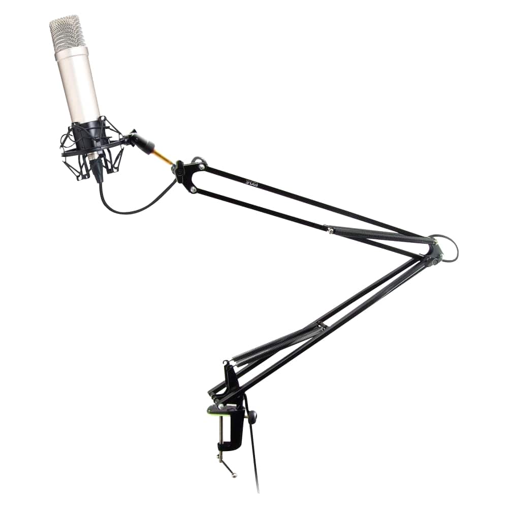 Alt View 11. PylePro - Suspension Boom Scissor Microphone Stand with Pro Shock Mount Holder.