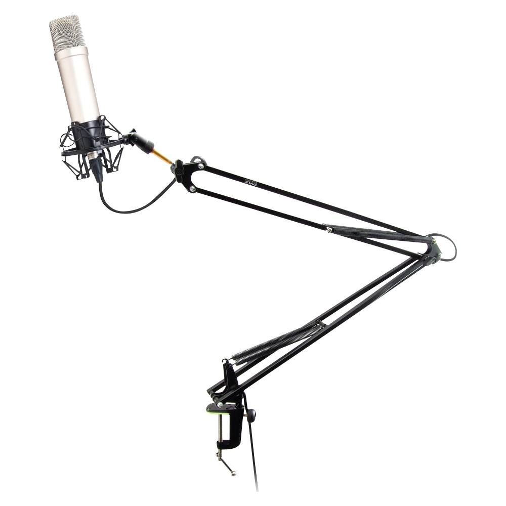 Alt View 11. PylePro - Suspension Boom Scissor Microphone Stand with Pro Shock Mount Holder.
