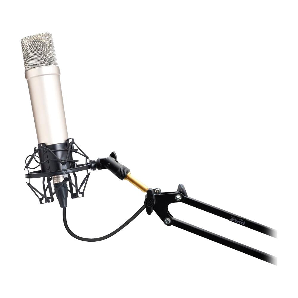 Alt View 13. PylePro - Suspension Boom Scissor Microphone Stand with Pro Shock Mount Holder.