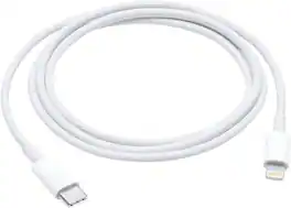 Apple - 2 m USB Type C-to-Lightning Charging Cable - White