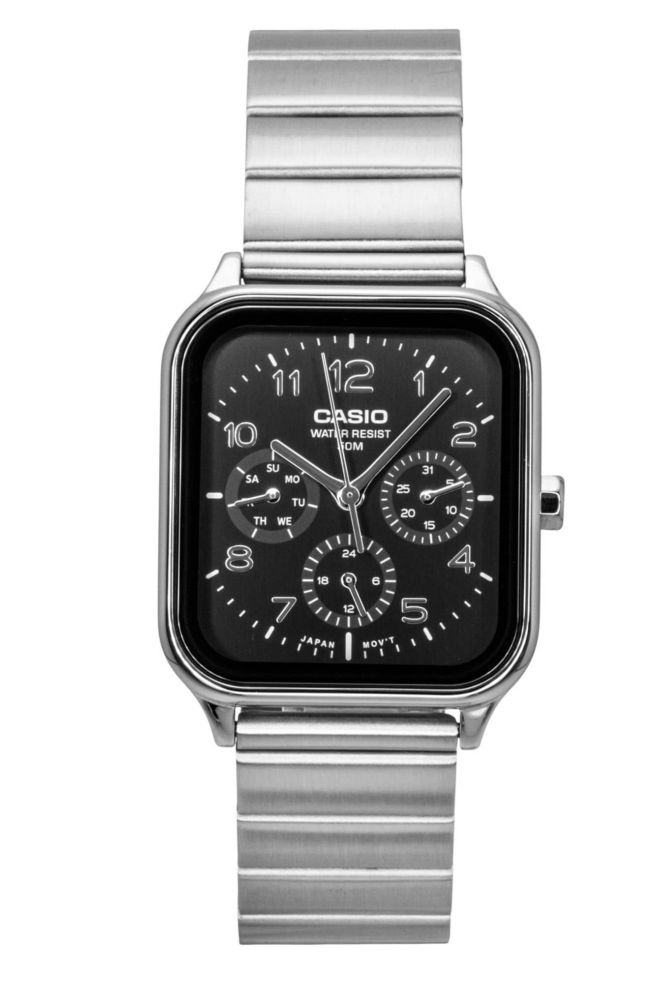 CASIO MTP-M306D-1AV ブラック Casio Standard Analog Stainless Steel Dial Quartz MTP M306D 1AV